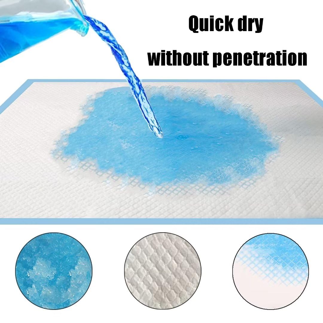 ZJYXJK 40 Count Dog Pee Pads Extra Large,36x36Pee Pads for Dogs Absorbent & Leak-Proof,Disposable Pet Training and Puppy Pads fo