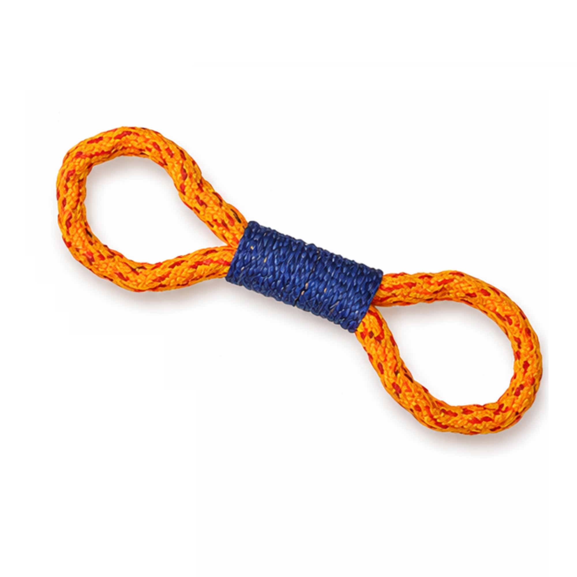 Kittupet Durable Figure 8 Dog Rope Toy For Aggressive Chewers  Heavy Duty Cotton Tug Of War Toy For Large & Medium Dogs  Inter