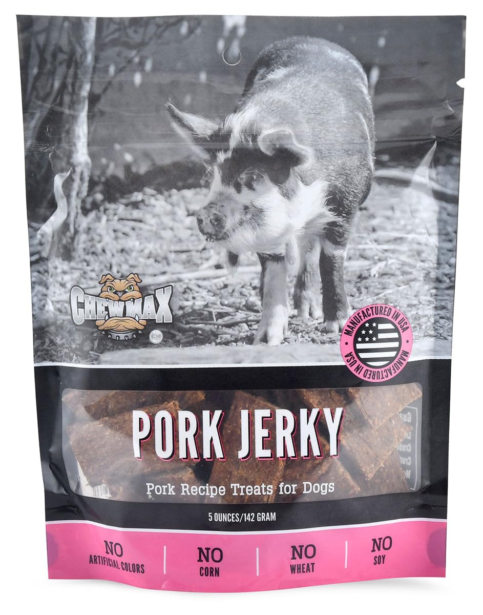 CHEWMAX Pork Jerky Dog Treats