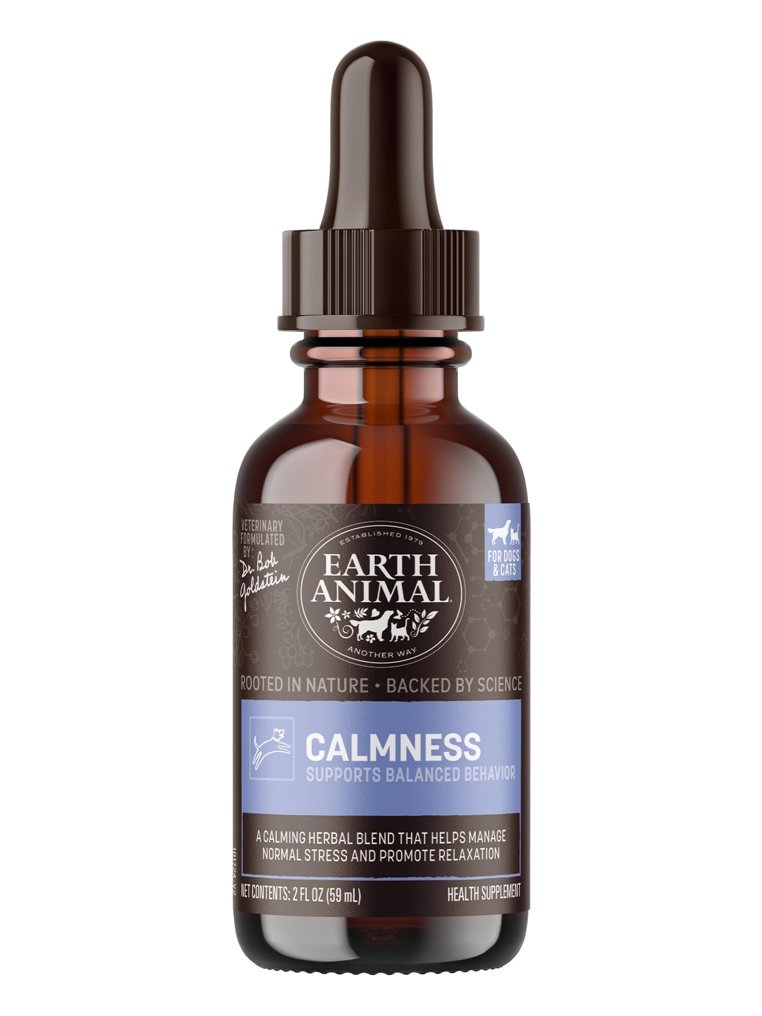 Earth Animal Herbal Remedies | Calmness | 2 fl oz