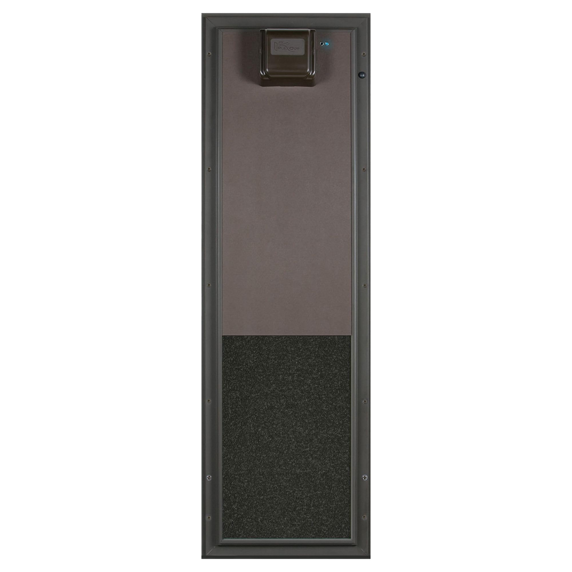 Plexidor Large Wall Mount PDE Electronic Pet Door - Energy Efficient (Bronze)