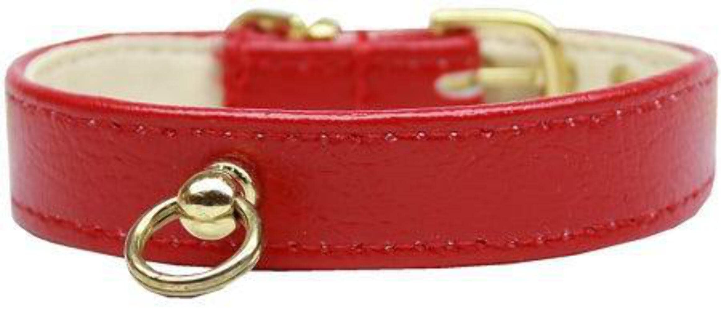 Dog, Puppy and Pet Collar, "#70 Plain, Blank" Silver 18