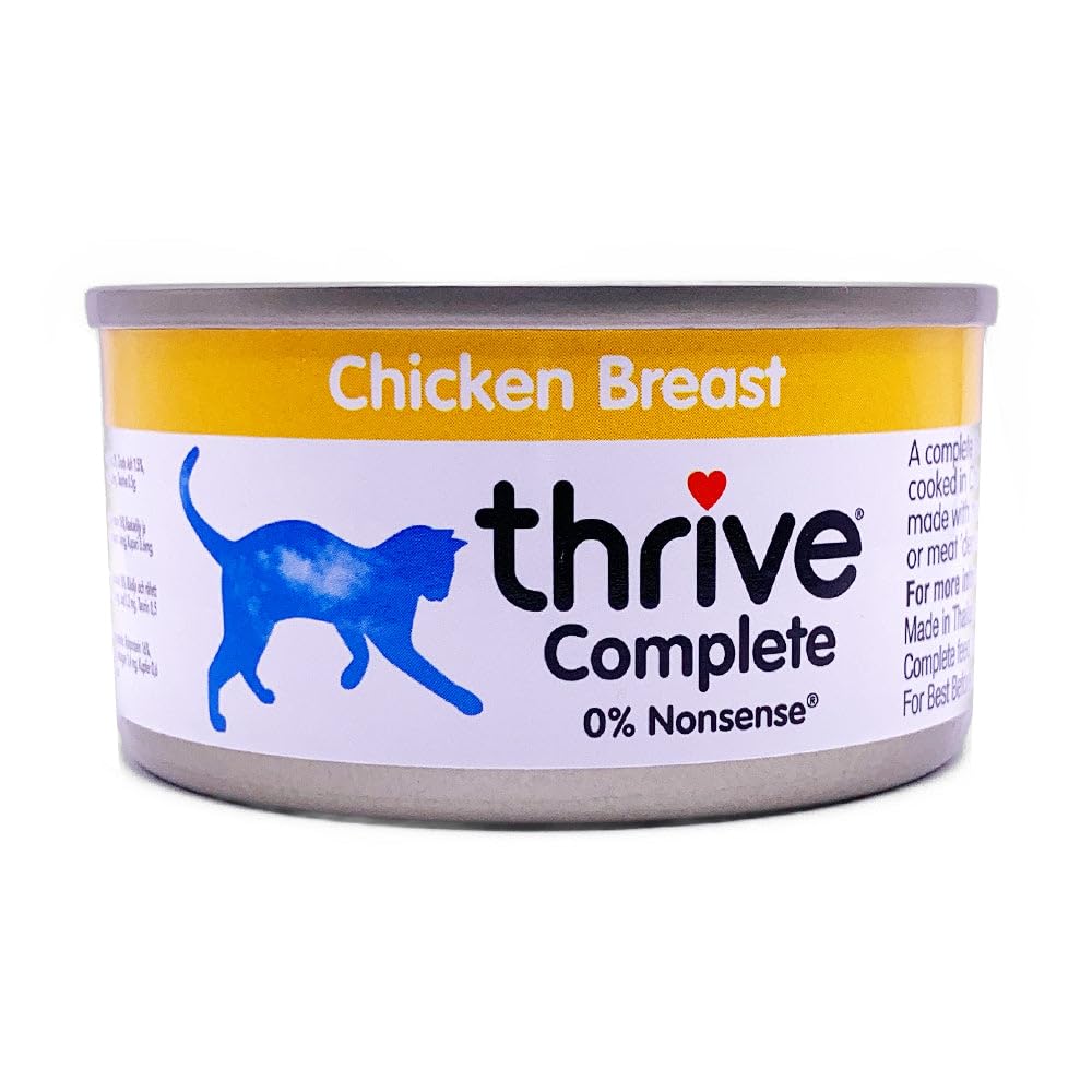 thrive Complete Cat Food 100% Chicken 75g 12 cans