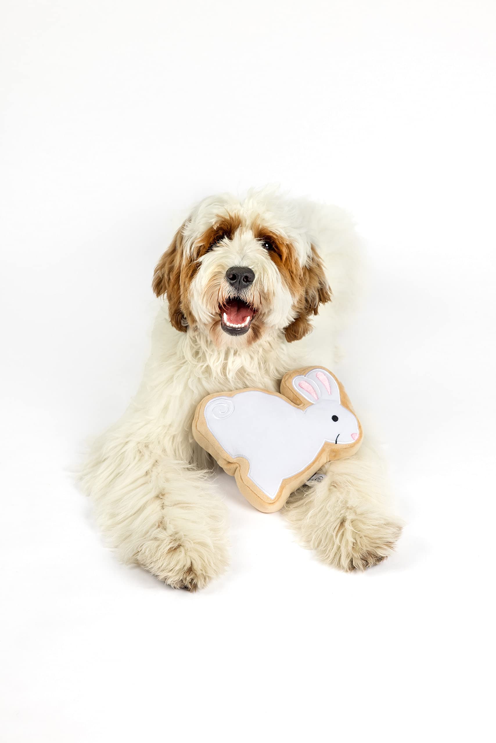 Midlee Sugar Cookie Easter Bunny Dog Toy (Large)