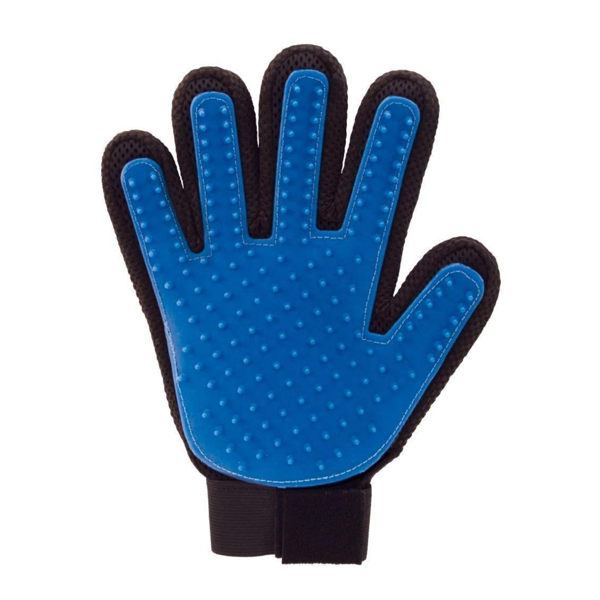 Kittupet Pet Hair Remover Glove  Gentle Pet Grooming Glove Brush  Deshedding Glove, Massage Five Finger Mitt  Perfect For Dog