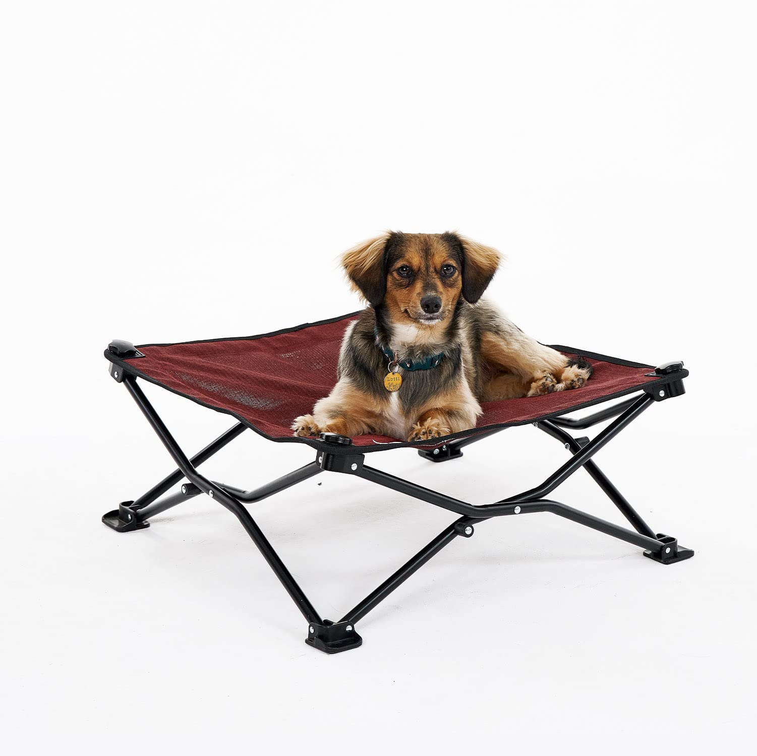 On The Go Pet Bed - Brick - Standard (24'' X 24'')