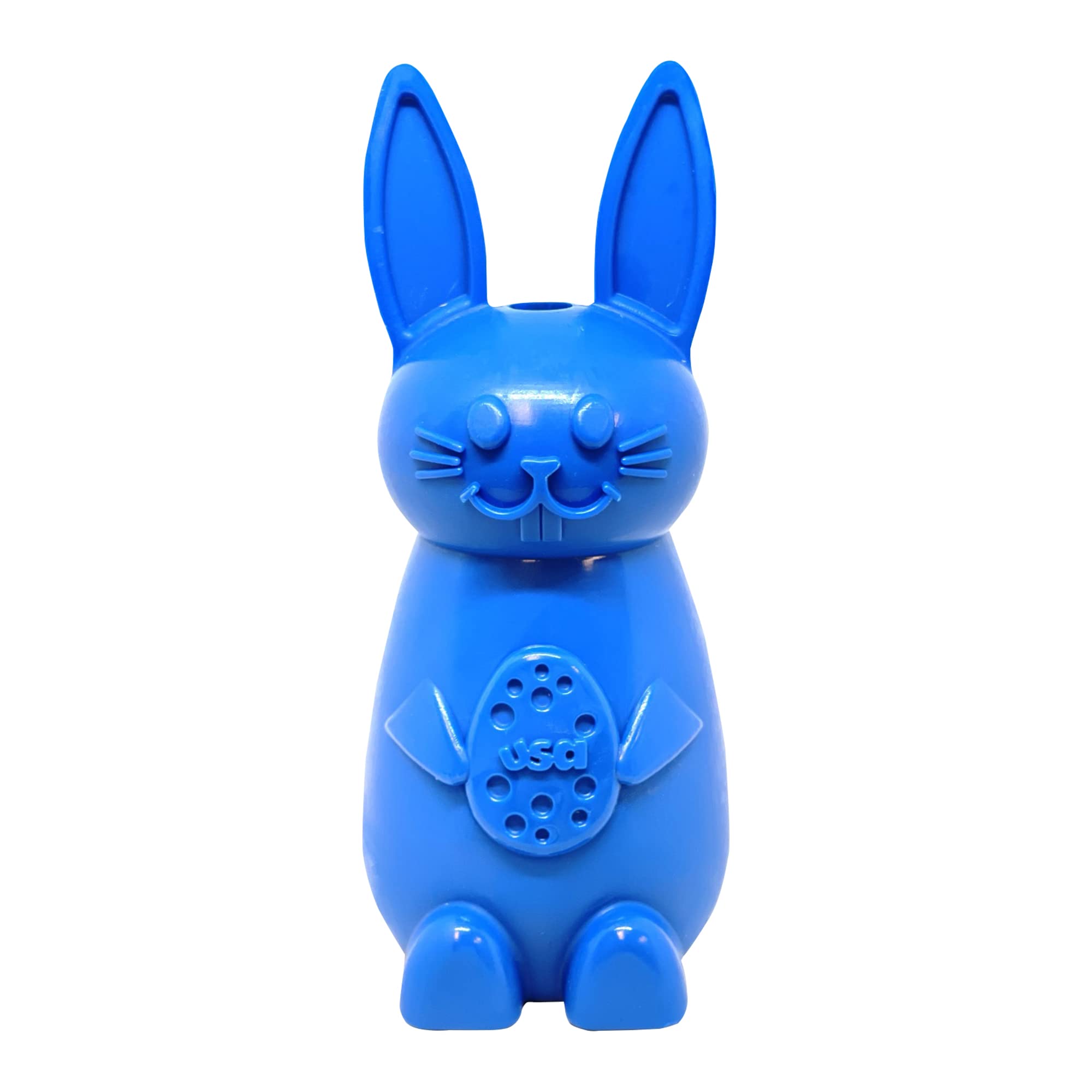 SodaPup Bunny - Durable Dog Chew Toy Made in USA from Non-Toxic, Pet Safe, Food Safe Nylon Material for Mental Stimulation, Clea