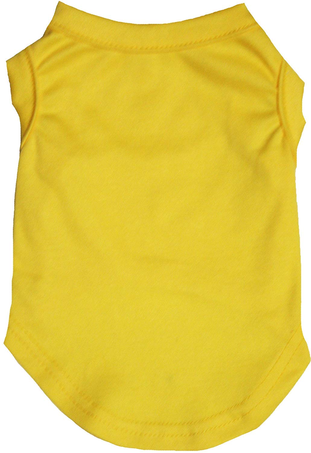 Petitebella Plain Single Color Puppy Dog Shirt (Yellow, Small)