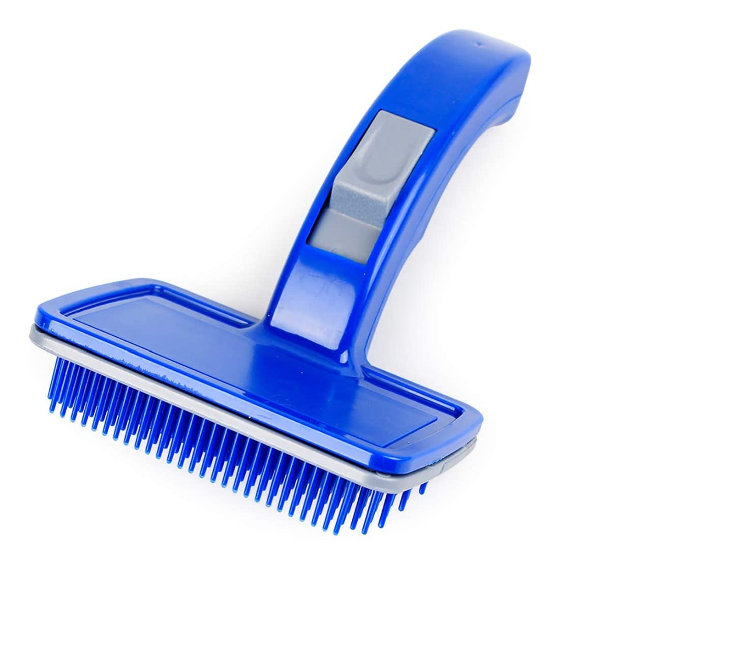 Tail & Collar Club Sleeker Grooming Brush For Dogs And Cats With SpringLoaded SelfCleaning Feature Remove Shedding Hair Tangle