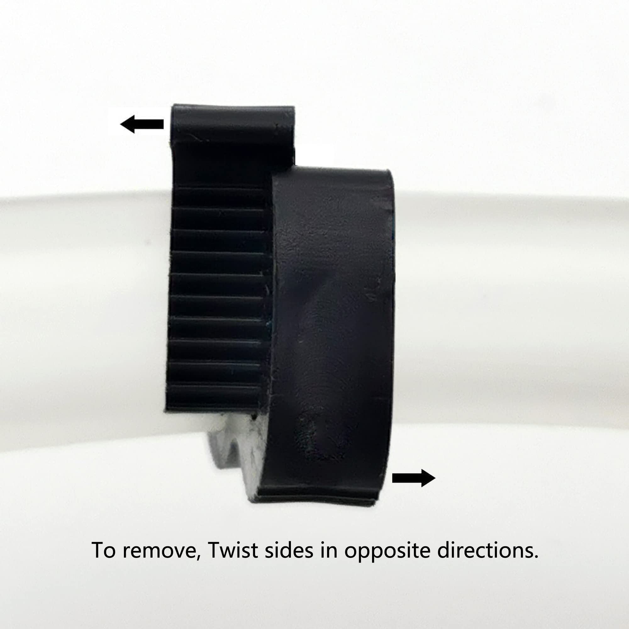 Reef Aquarium Nylon Hose Clamps Set, 8.1-32.5Mm Plastic Snap Clamps Kit (Black Nylon Hose Clamps 36Pack)