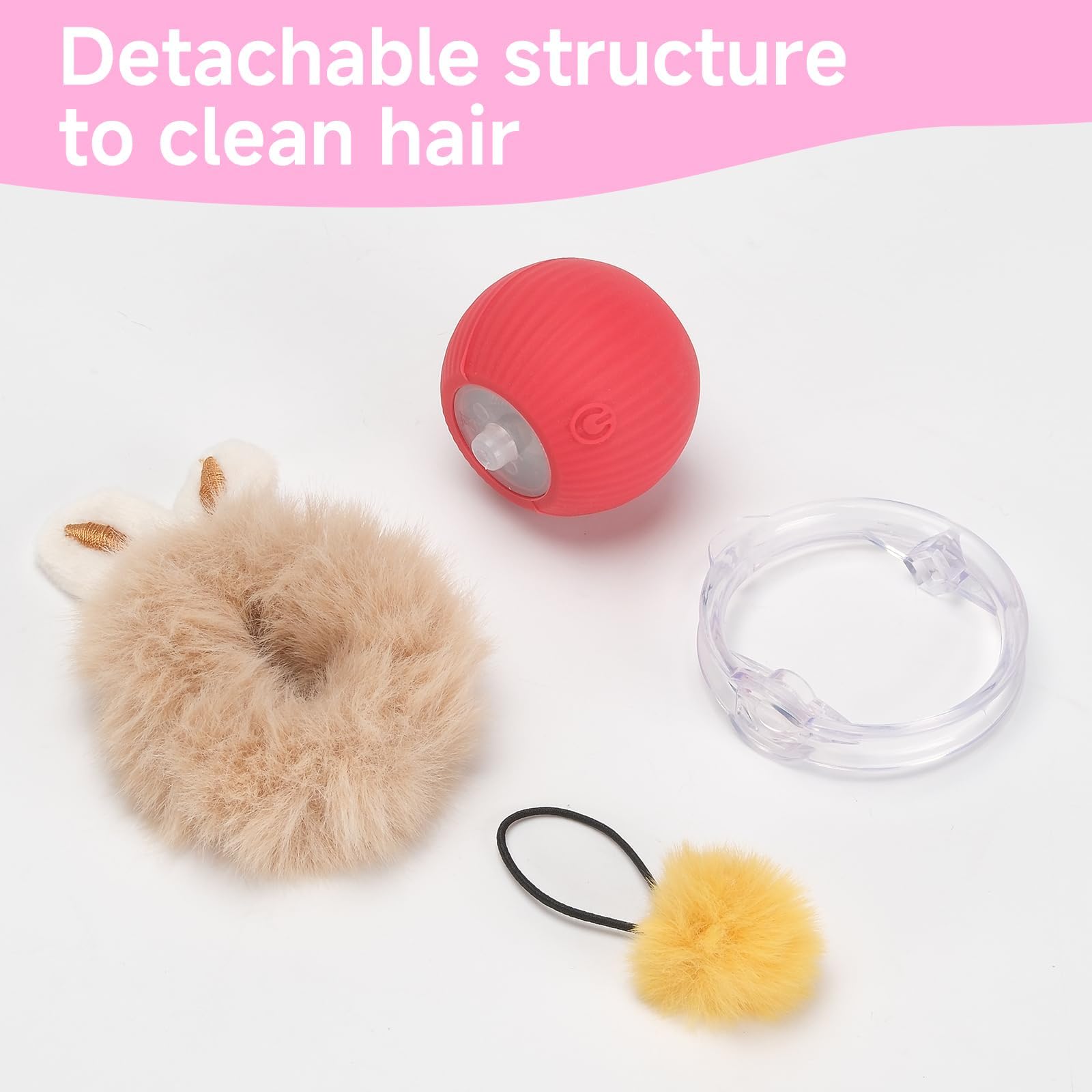 Goldsuccess Interactive Cat Toy Ball Fast Rolling In Pouch, Automatic Motion Activated Simulated Chirping Bird Sound Hide And Se