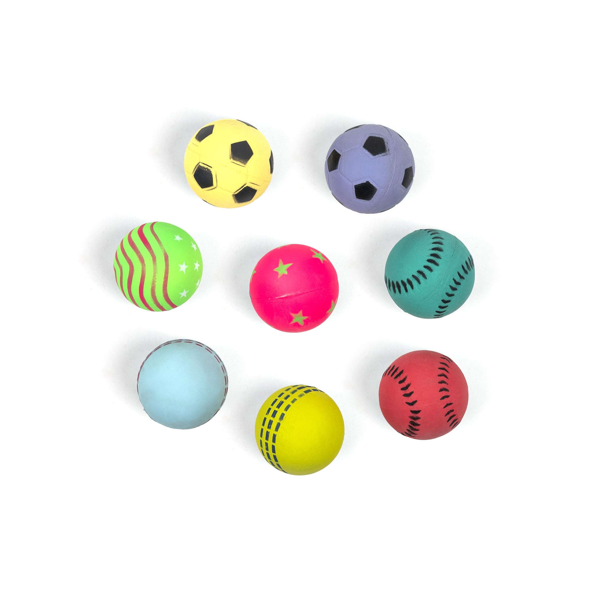 Tlc Rubber Bouncy Balls For Dogs  Pack Of 3 | Durable & Fun Dog Toys For Puppies & Adults | Promotes Exercise, Interactive Play