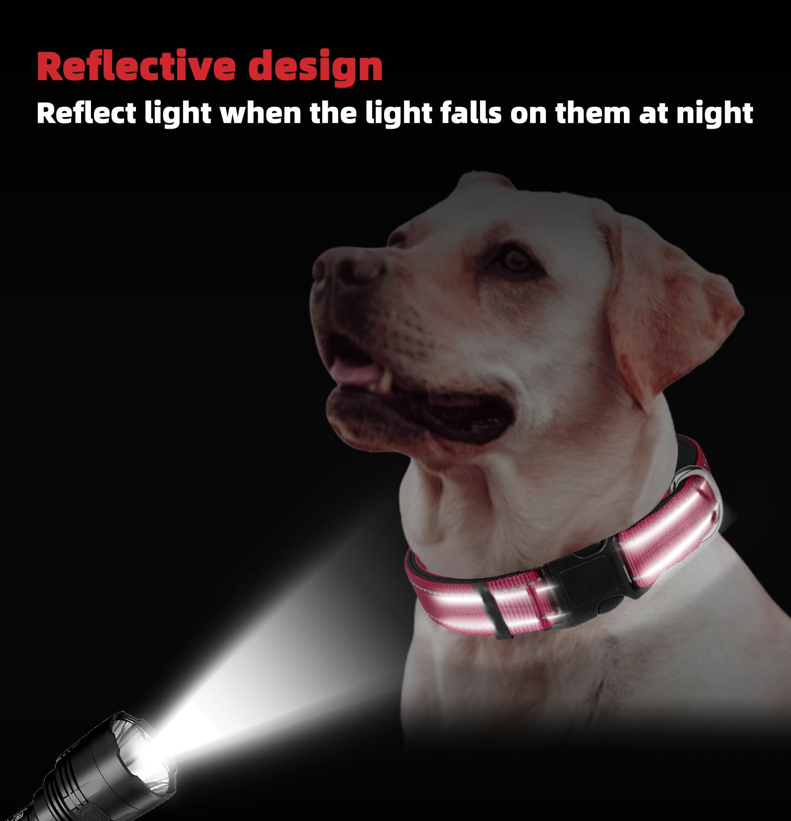 Xs Dog Collar, Reflective Pet Collar With Buckle Adjustable Safety Nylon Collars For Small Medium Large Dogs, Hot Pink