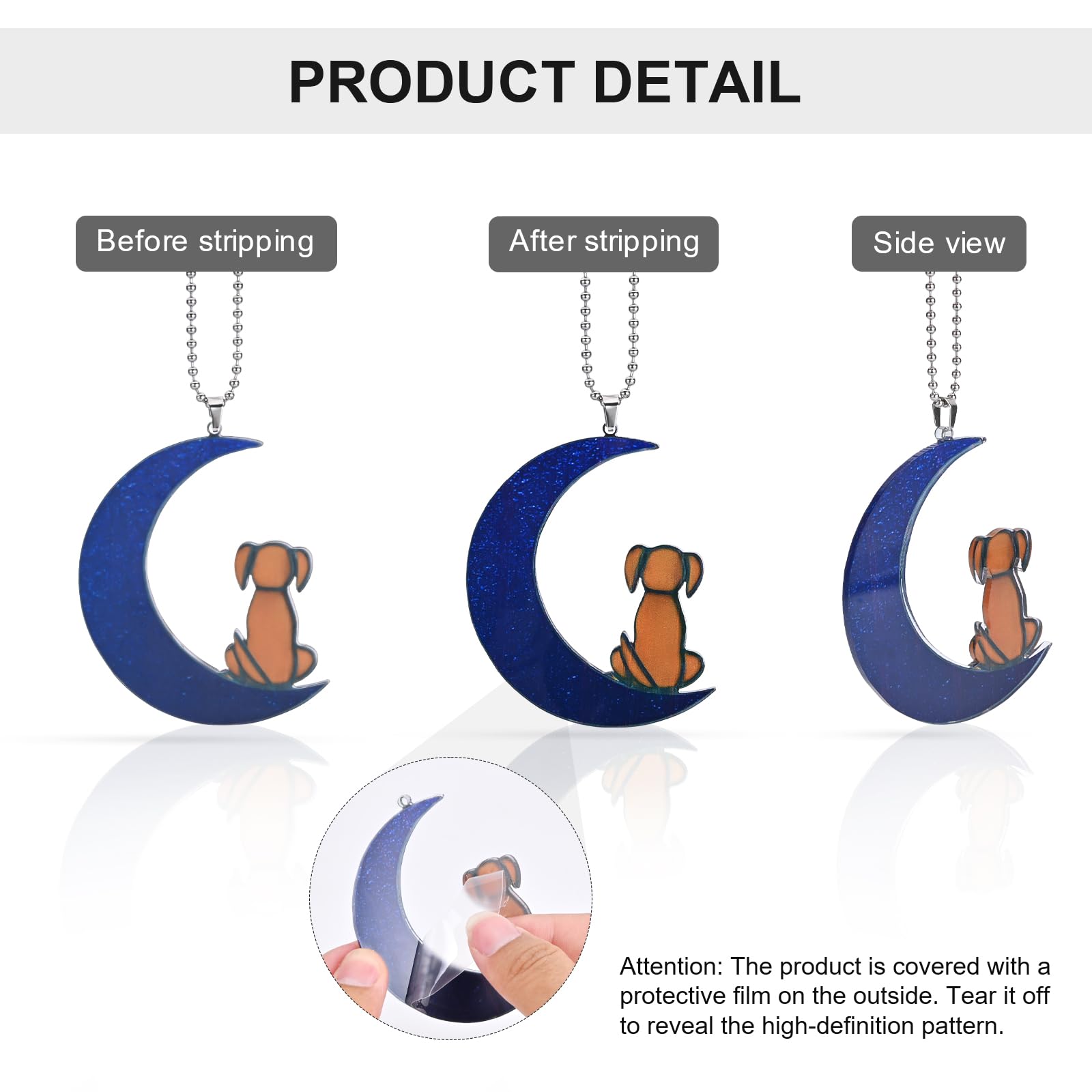 Dog Memorial Gifts For Loss Of Dog,Brown Dog On The Moon On Suncatcher Gifts,Brown Dog On The Moon Dog Memorial Gifts For Pet Lo
