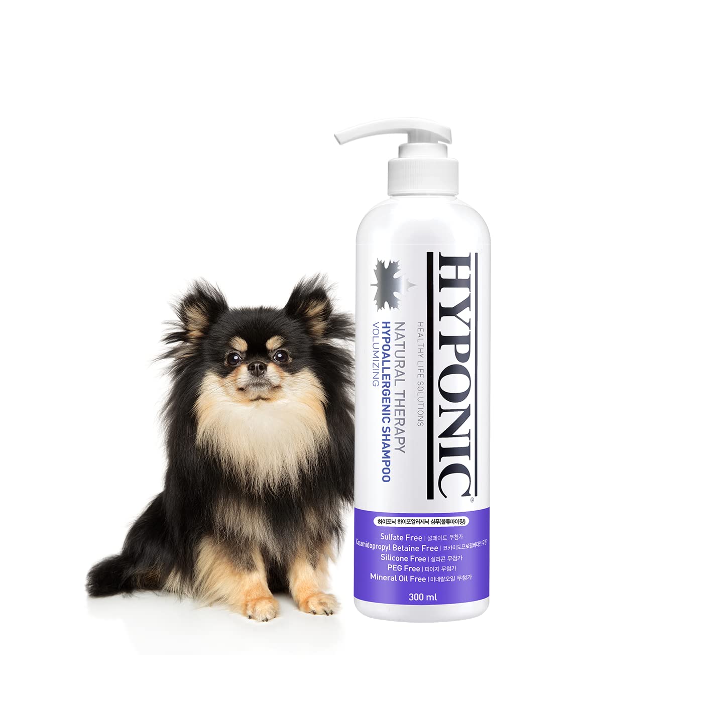 Hyponic Hypoallergenic Premium Dog Shampoo - Deodorizing, Sensitive Skin, Detangling (Volumizing (10.1 Oz))