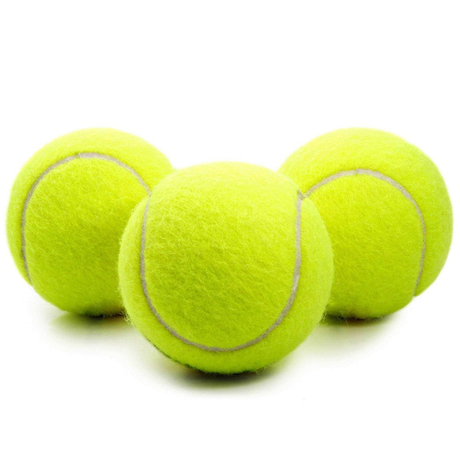 W9 Pet Products Set Of 3 Super Bouncy Tennis Ball For Large Dogs