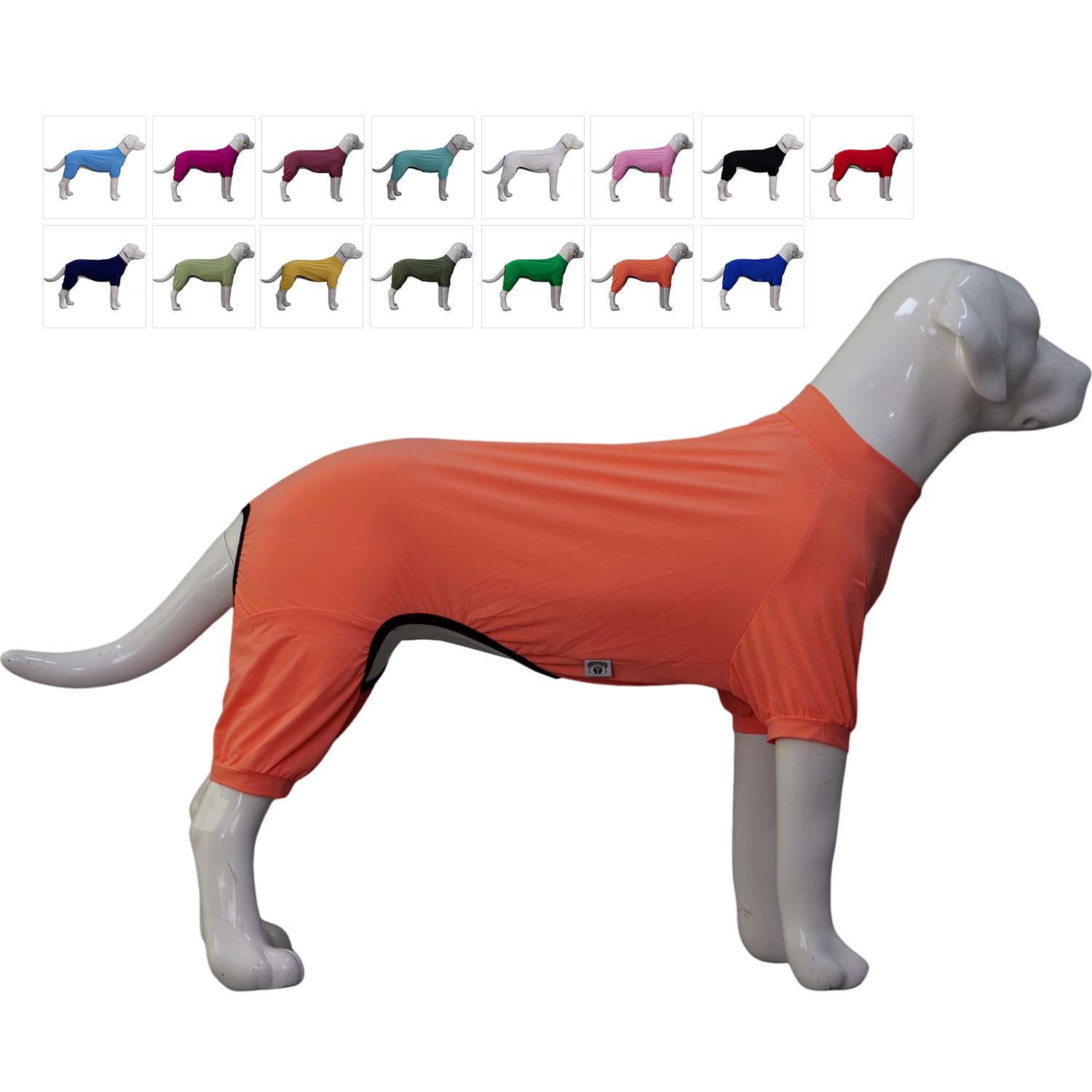 Lovelonglong Dog Jumpsuit With Uv Protection And Quick-Dry Fabric For Spring Summer Pet Pajamas Lobster Pink S