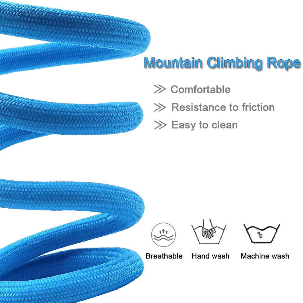 Maypaw 6/8/10 Ft Small Dog Leash, Classic Solid Colors, Strong Nylon Rope Dog Leash Reinforced With Leather Tailor Connection He