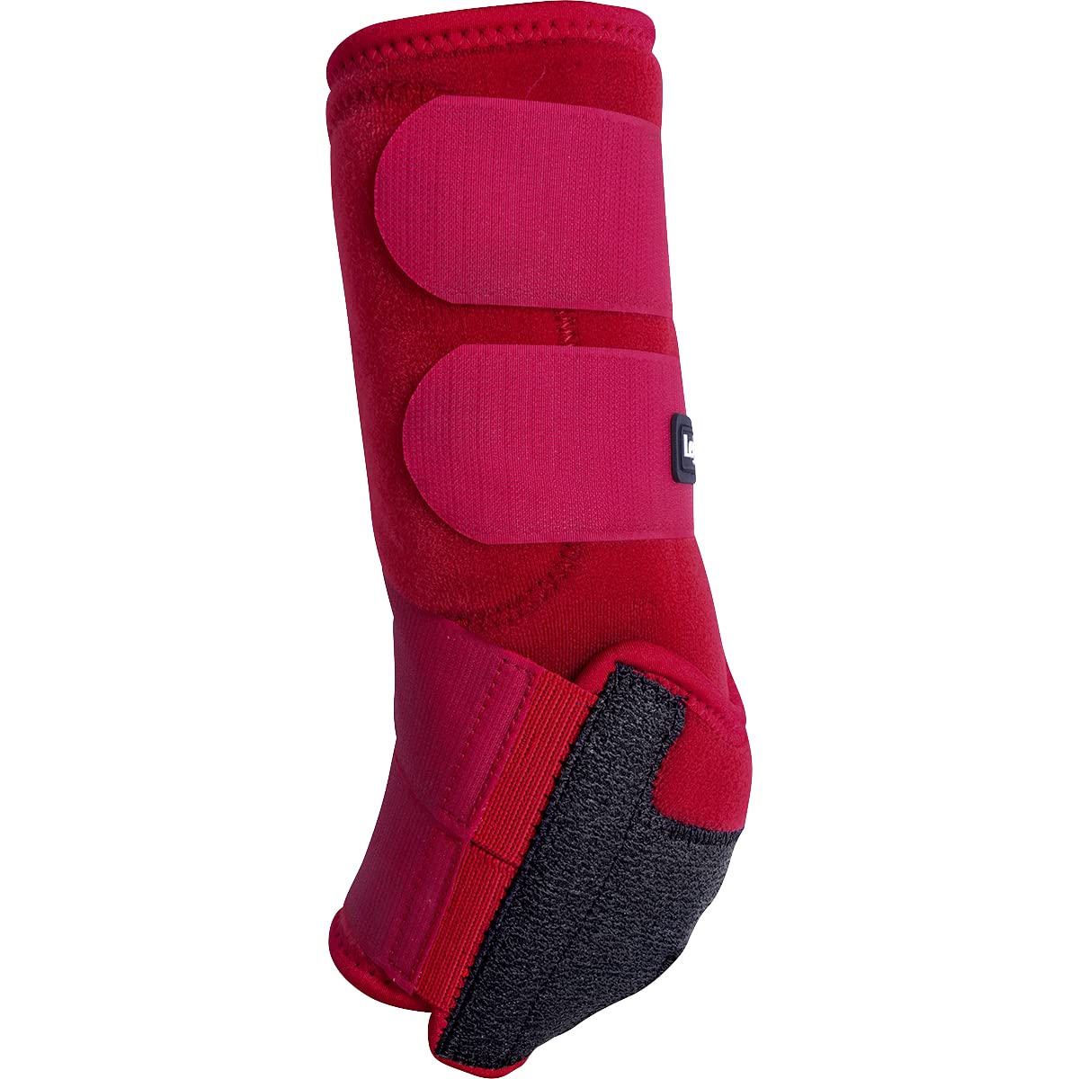 Classic Equine Legacy2 Support Boots, Hind (Crimson, Large)