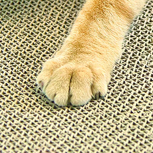 Kitty City Xl Wide Corrugate Cat Scratchers 3 Pieces, Cat Scratching, Cat Scratch Pad, Door Clips, Furniture Protectors From Cat Scratching