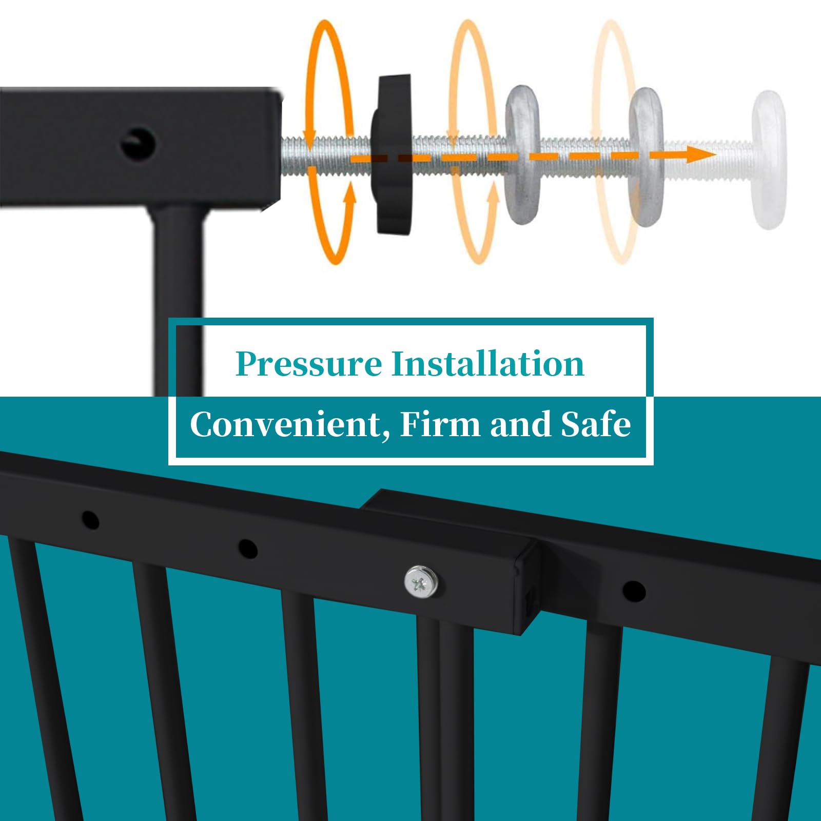 Window Safety Guards for Children,Adjustable 32.91 -68.34  Wide Window Guards Kids, Child Safety Guard Prevents Accidental Falls