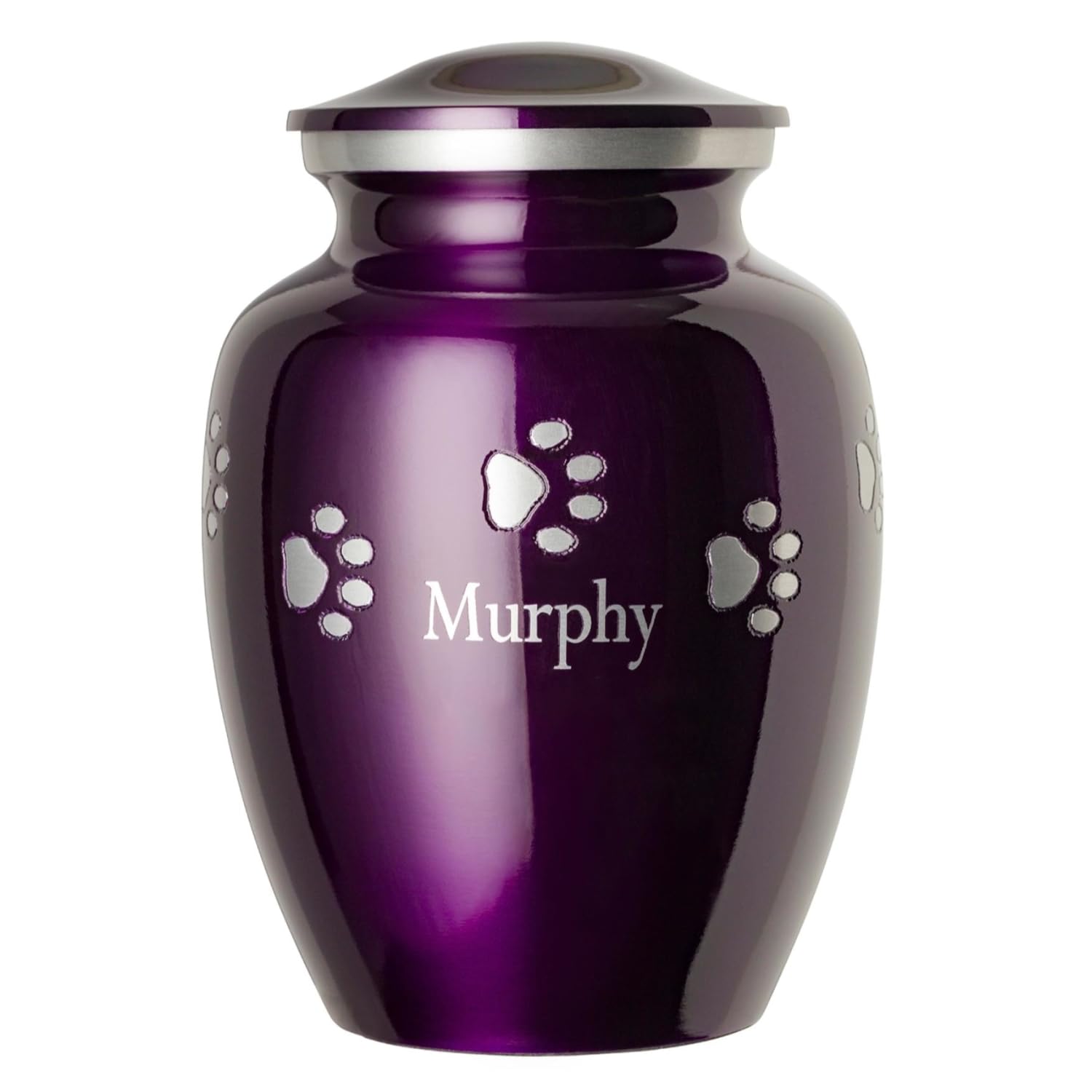 Best Friend Services Pet Urn for Dogs and Cats with Personalized Laser Engraving, Ottillie Paws Premier Series (Large Slate with