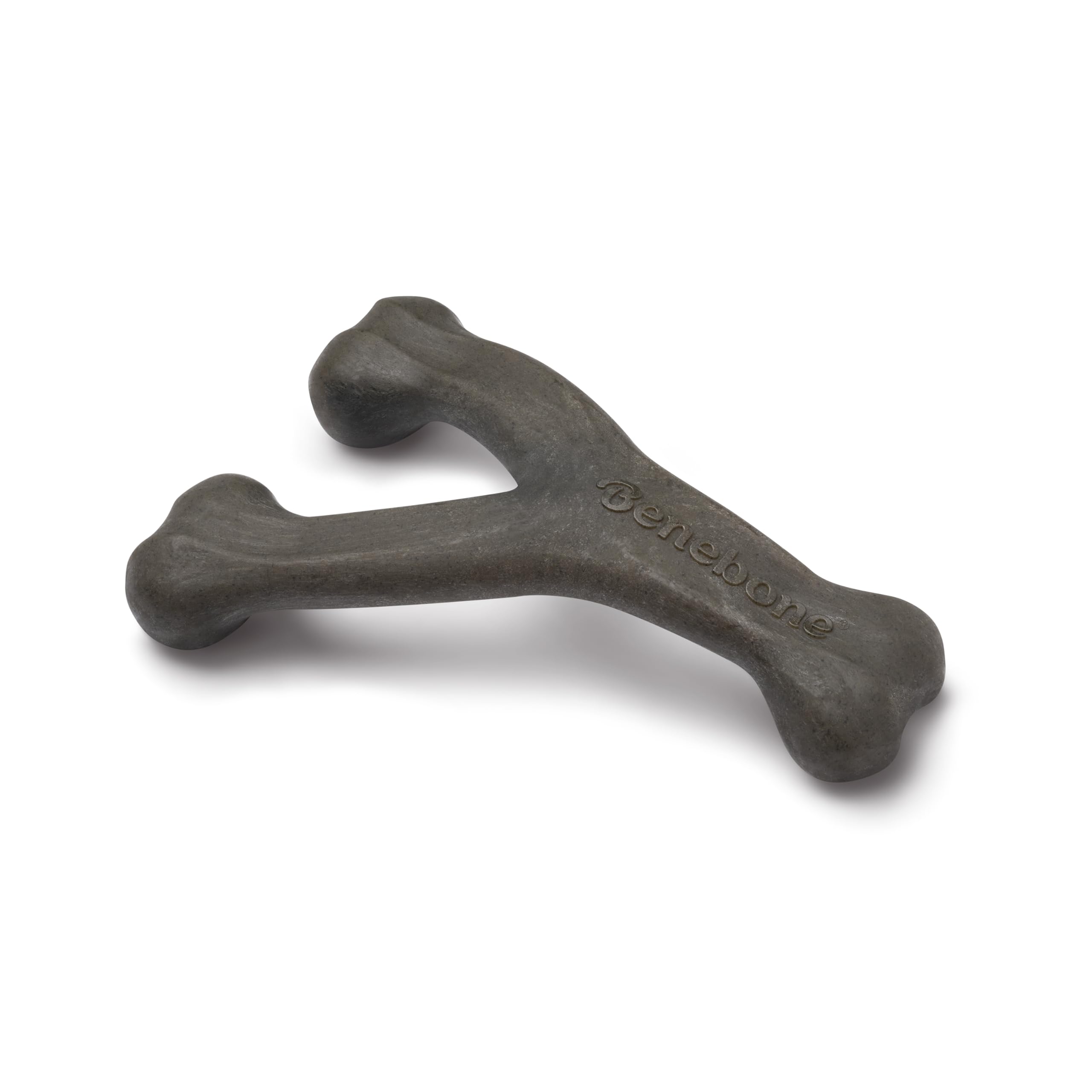 Benebone Pumpkin Spice Wishbone - Limited Edition Flavor, Durable Dog Chew Toy for Aggressive Chewers, Made in USA, Large