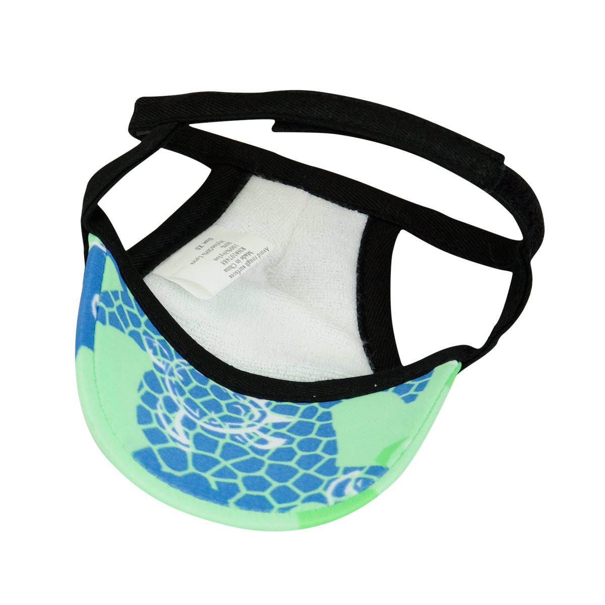 PlayaPup Sun Protective Dog Visor, Emerald, Large
