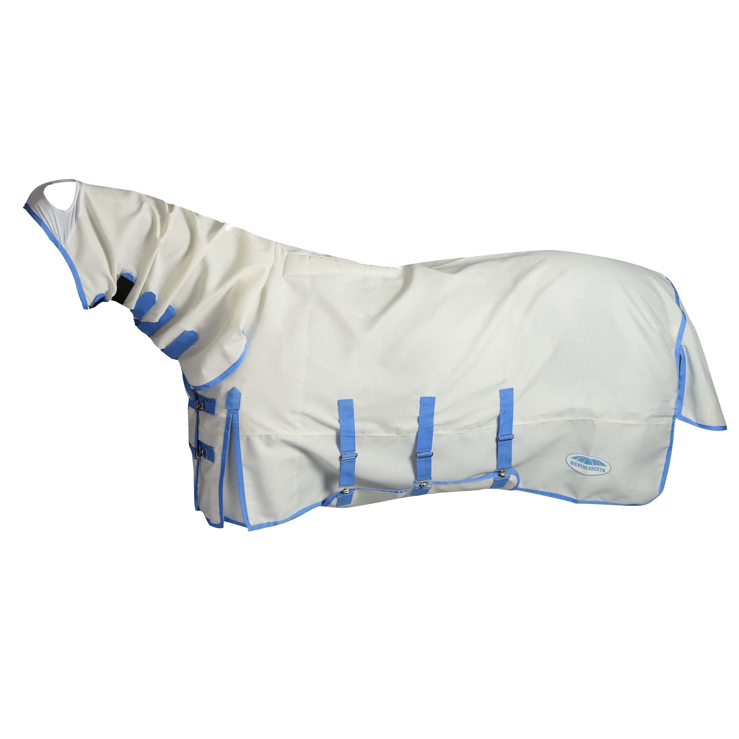 Weatherbeeta Sweet Itch Shield Combo Neck, White/Blue, 57''