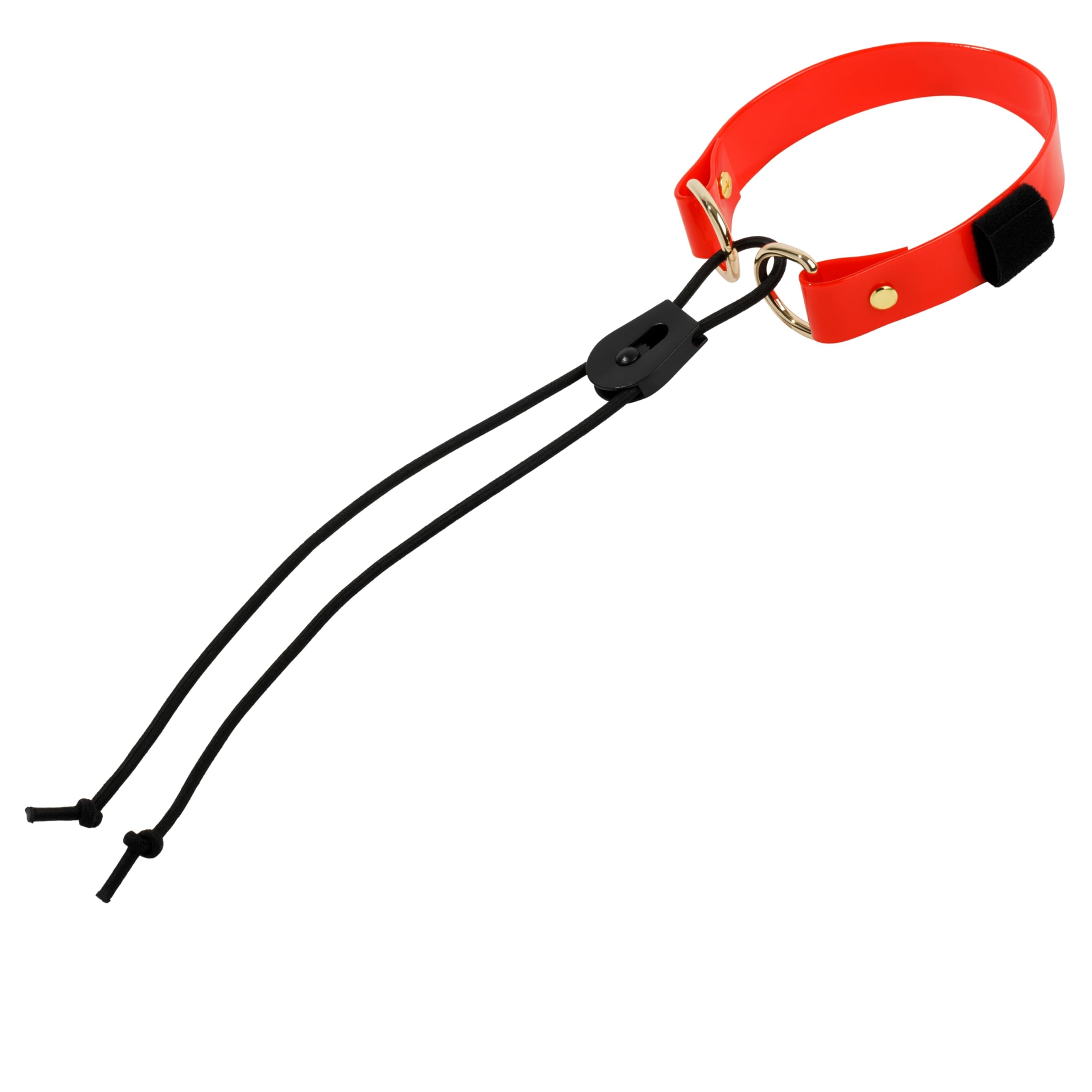 Sportdog Replacement Strap - Bungee Style Dog Shock Collar Strap (Red, 1'' Width)