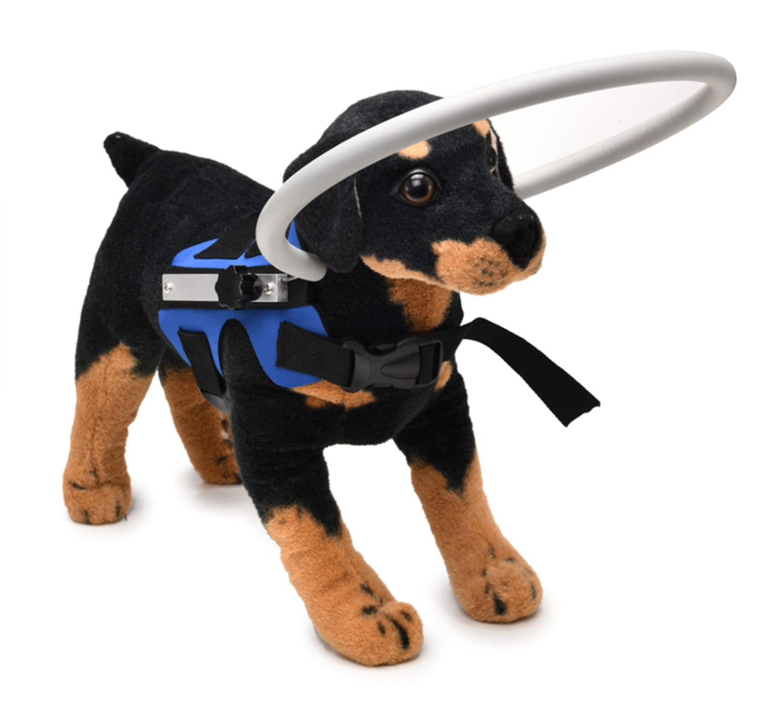 Ring Harness For Dog, Adjustable Dog Ring, Bumper Guards For Dogs Blue Small