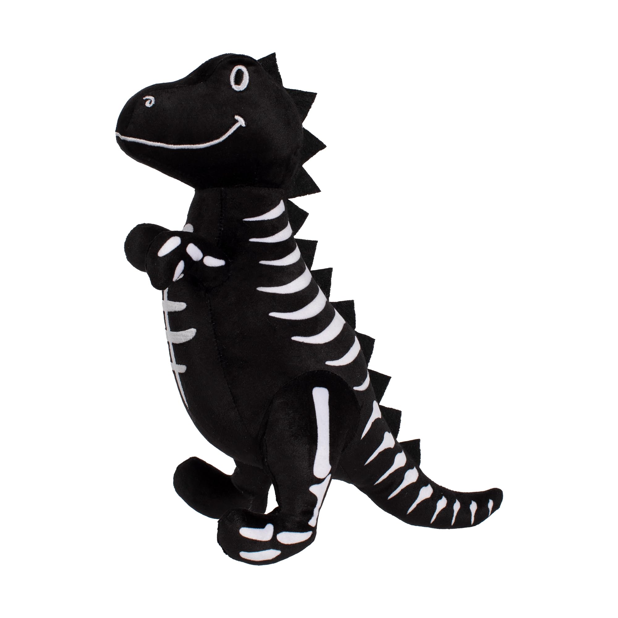 Fringe Studio Pet Toy, Trick RAWR Treat Glows in The Dark Plush Dog Toy, PetShop Collection (314607)