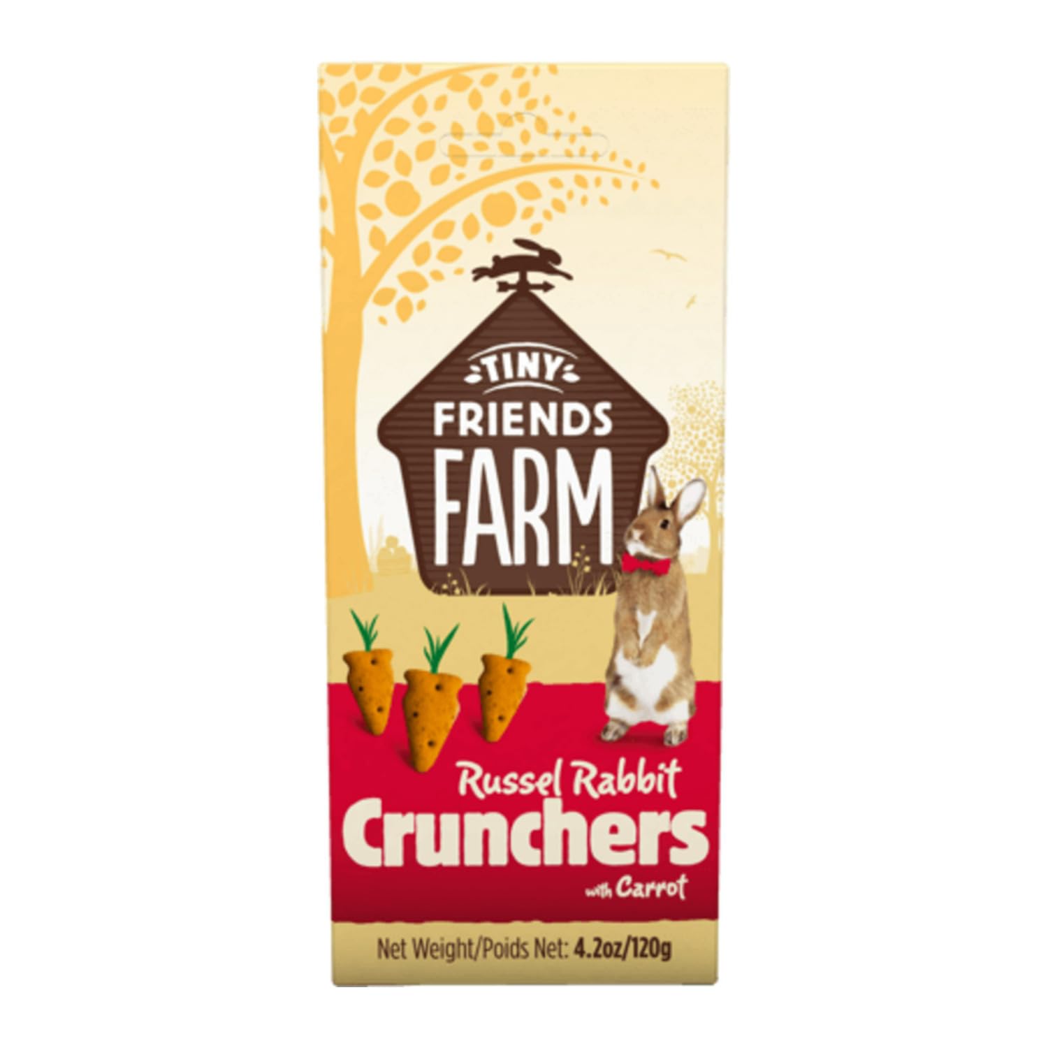 Russel Rabbit Carrot Crunchers Treat, 4.2-oz.