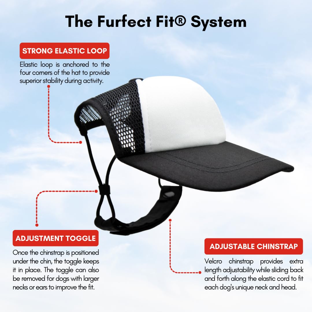 Puplid Trucker Hats For Dogs (Xs) Premium Stylish Sun Protection For The Modern Dog - Adjustable For Secure Comfortable Fit On A