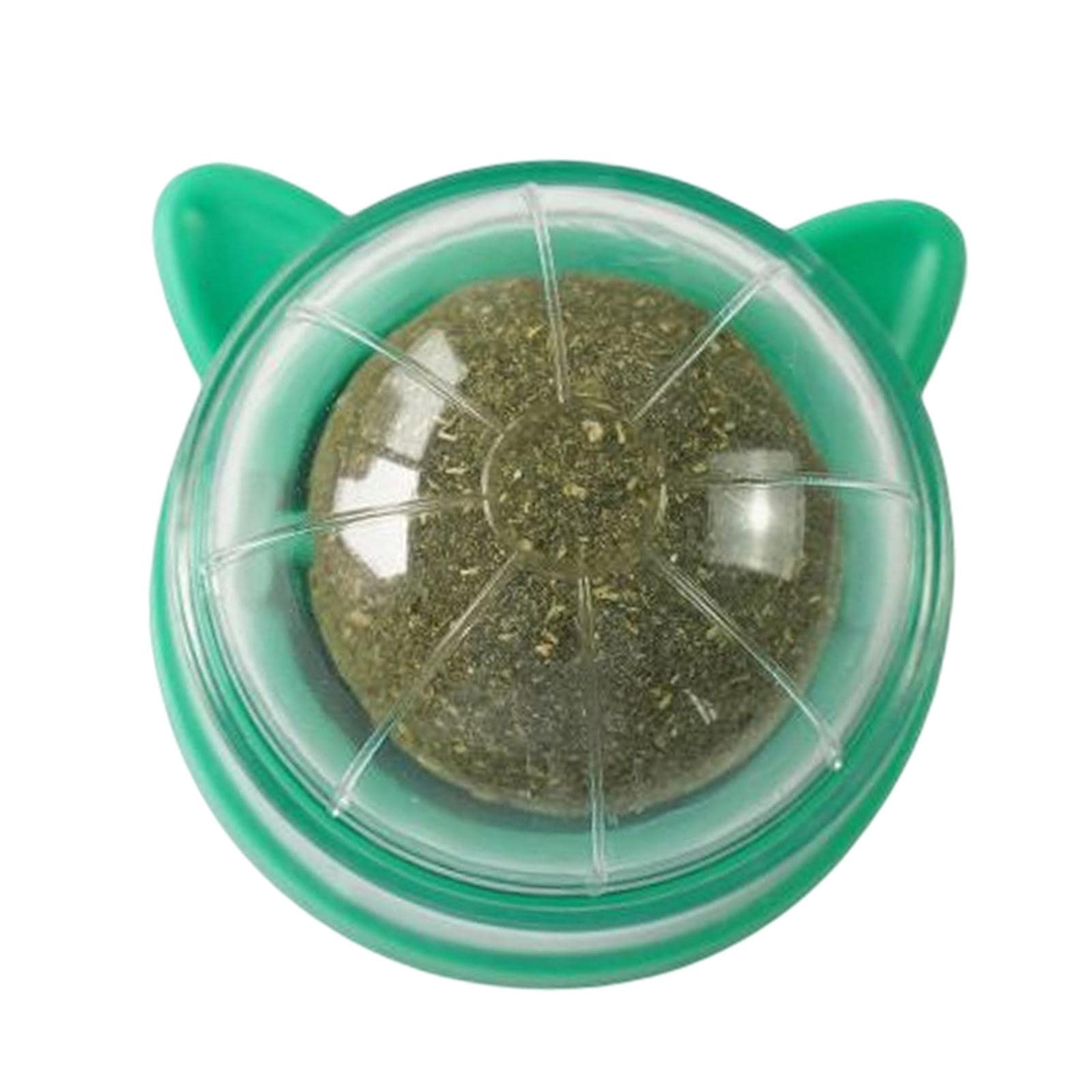 Myaddiction Catnip Ball Toys Teething Toy Snack Pet French Windows With Lid Chew Cat Toy Style H