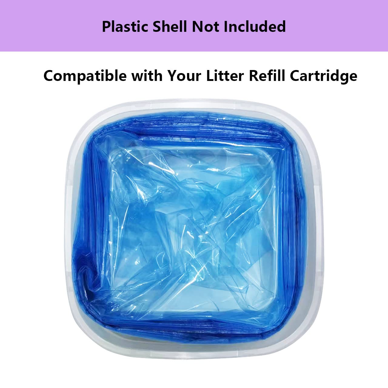 Litter Refills Bag, 16 Ft Cat Litter Refills Compatible With Your Litter Refill Cartridge 18 Pack