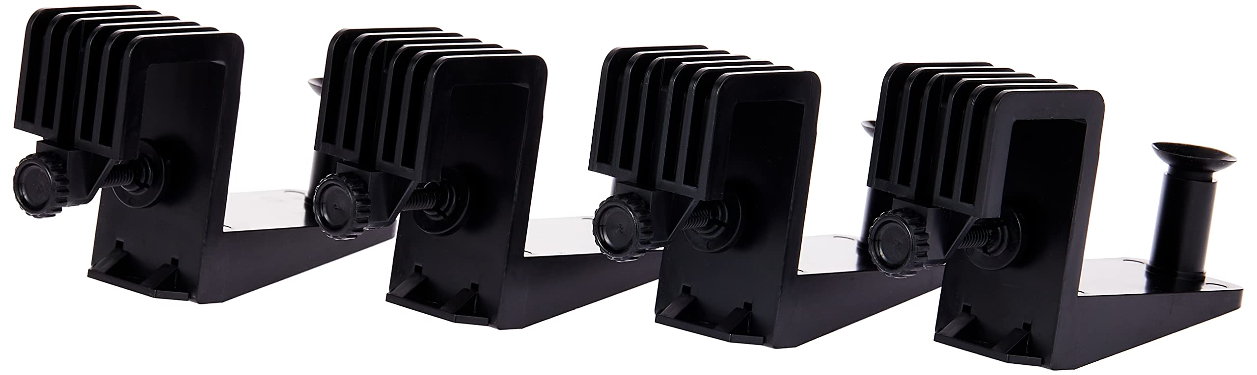 Penn-Plax Reptology Turtle Topper Extender Clips (4 Pieces) - Safely Mounts To Tanks Up To 19.5” Wide