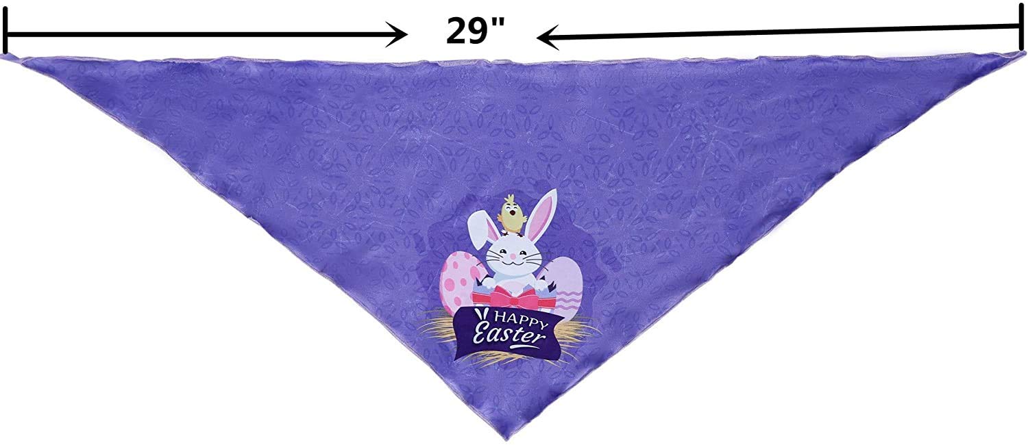 Dog Easter Ears And Bunny Dog Bandana
