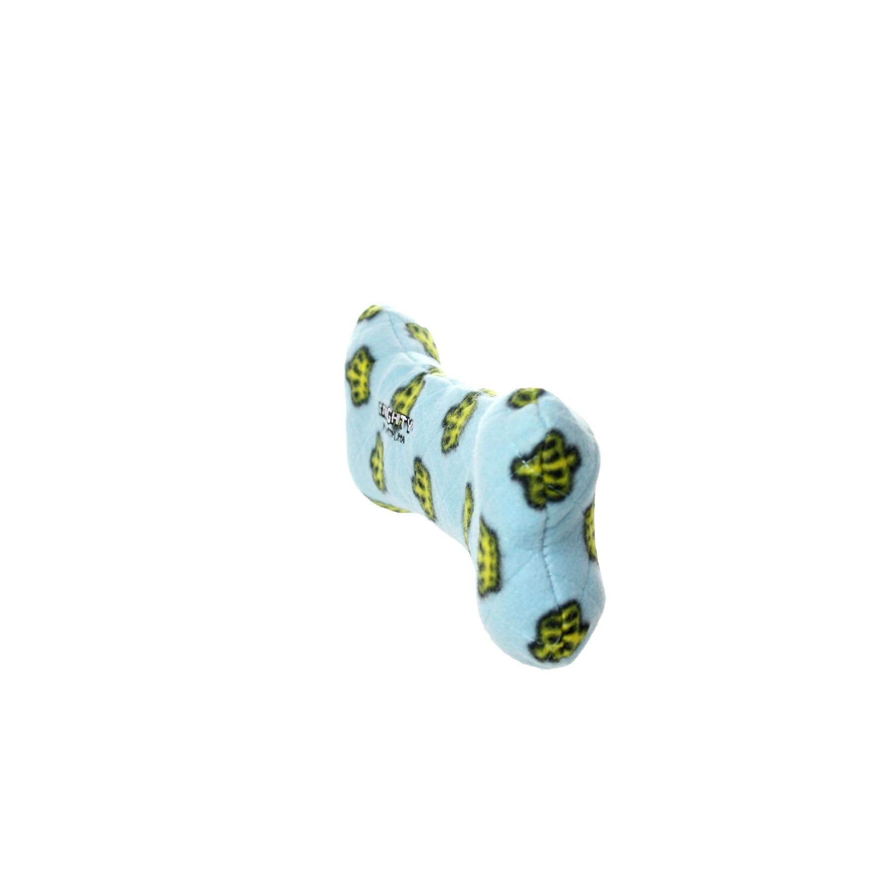 Mighty- No Stuff Bone - Squeaky Plastic Core. 2-In-1 Toy. Made Durable, Strong & Tough. Interactive Play (Tug, Toss & Fetch). It