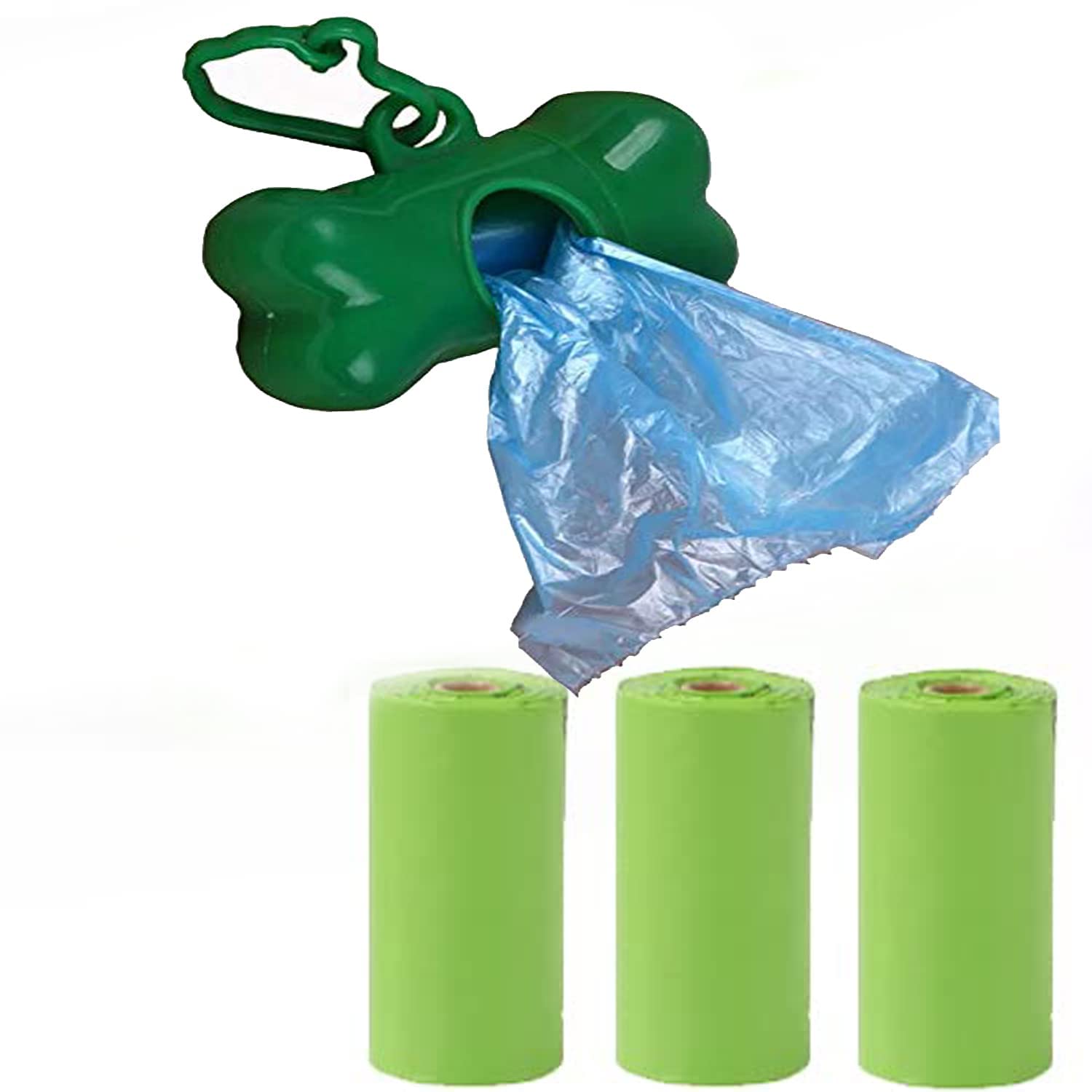 RvPaws Dog Poop Bags for Waste Refuse Cleanup, Doggy Roll Replacements for Outdoor Puppy Walking and Travel, Leak Proof and Tear