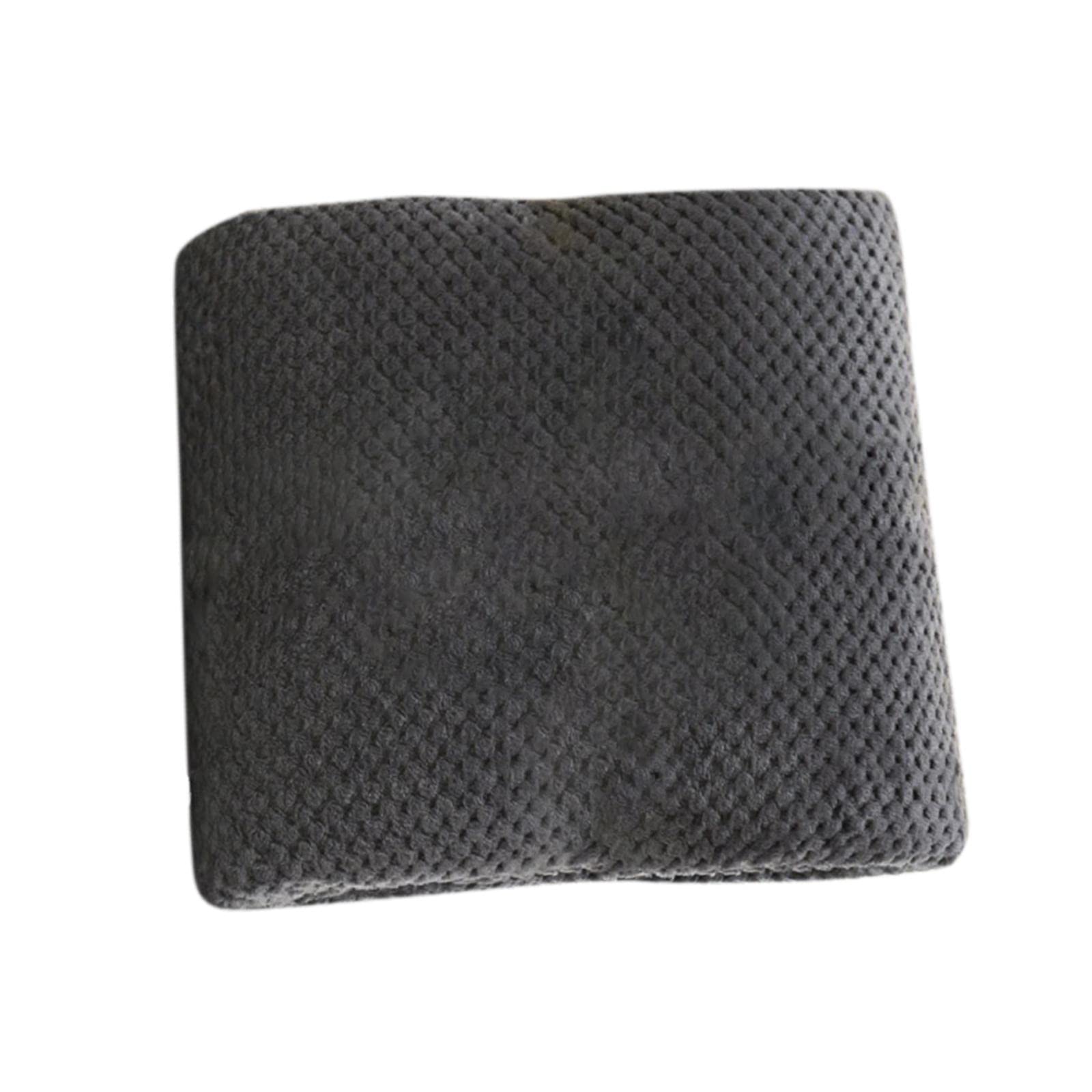bnf Warm Pet Throw Blanket Flannel Doggy Solid Color Adult Couch Winter Gray |Pet Supplies|Dog Supplies|Blankets