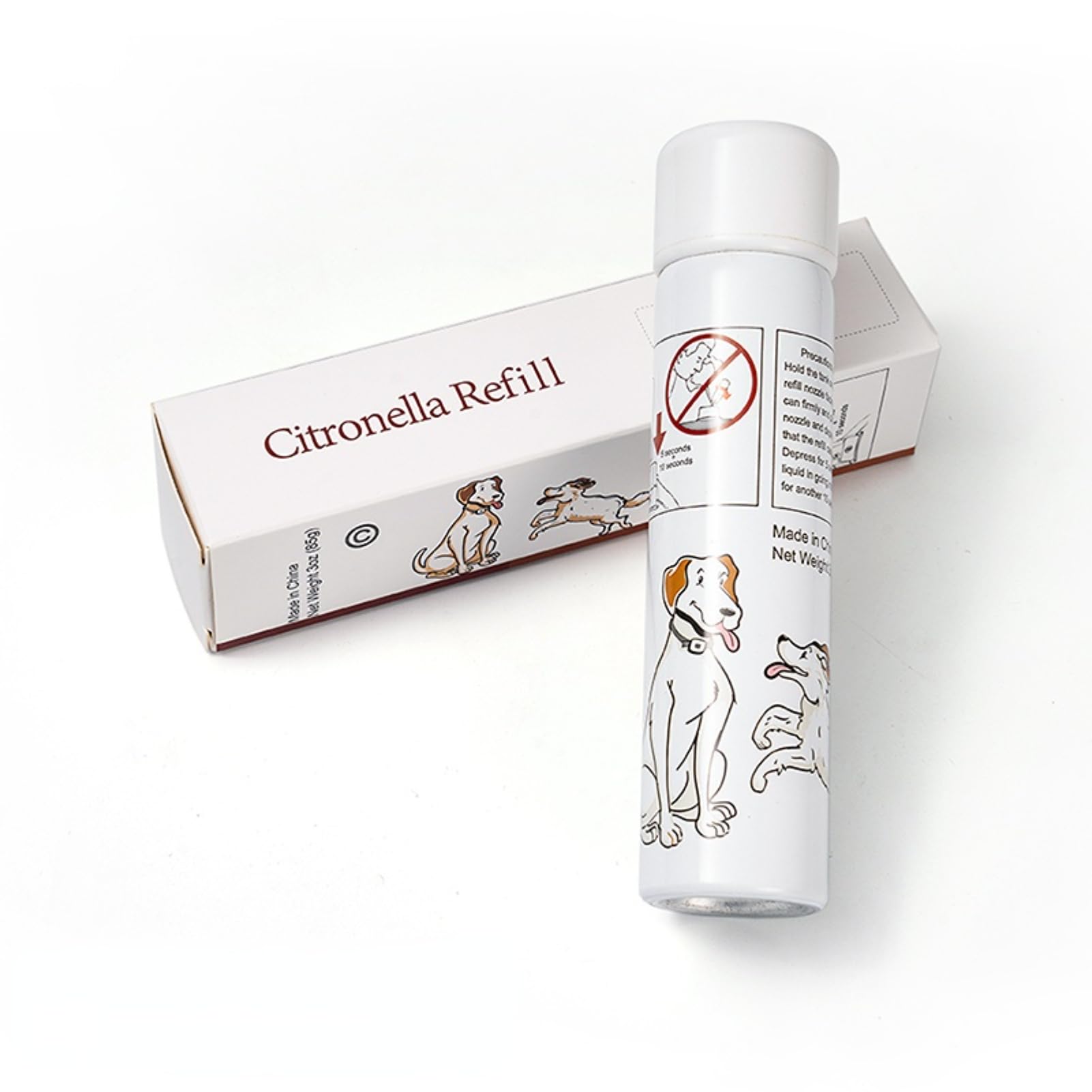PETBFF Citronella Spray Can Refill for Spray Bark Control Collars, 3oz(85g),Anti BNarking Spray Deterrent
