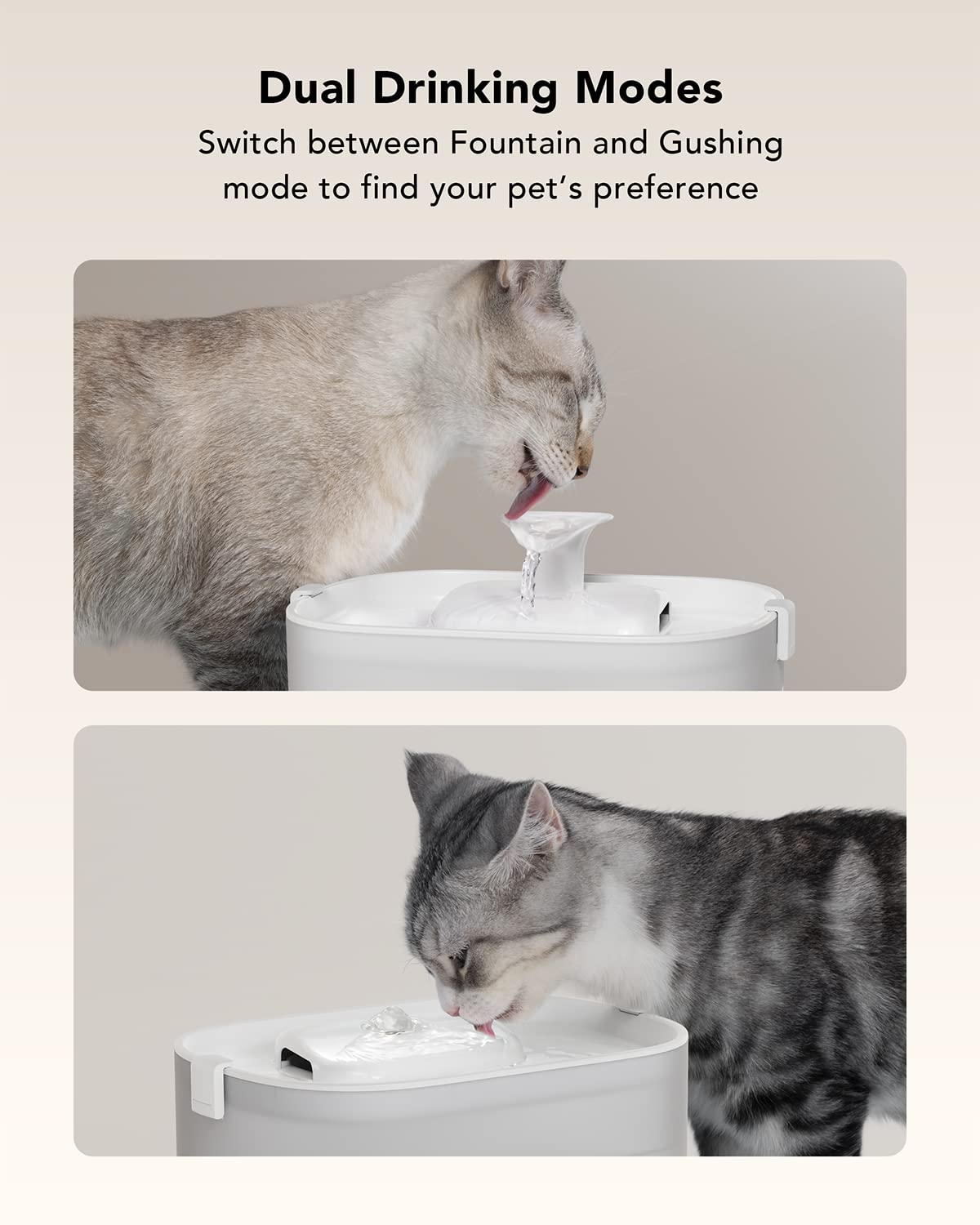 Petlibro 4 Packs Replacement Filters For Dockstream Cat Water Fountain Plwf105/Plwf115/Plwf005, 2 Months Set Of Replacement Filters For Ultra Quiet Pet Water Fountain