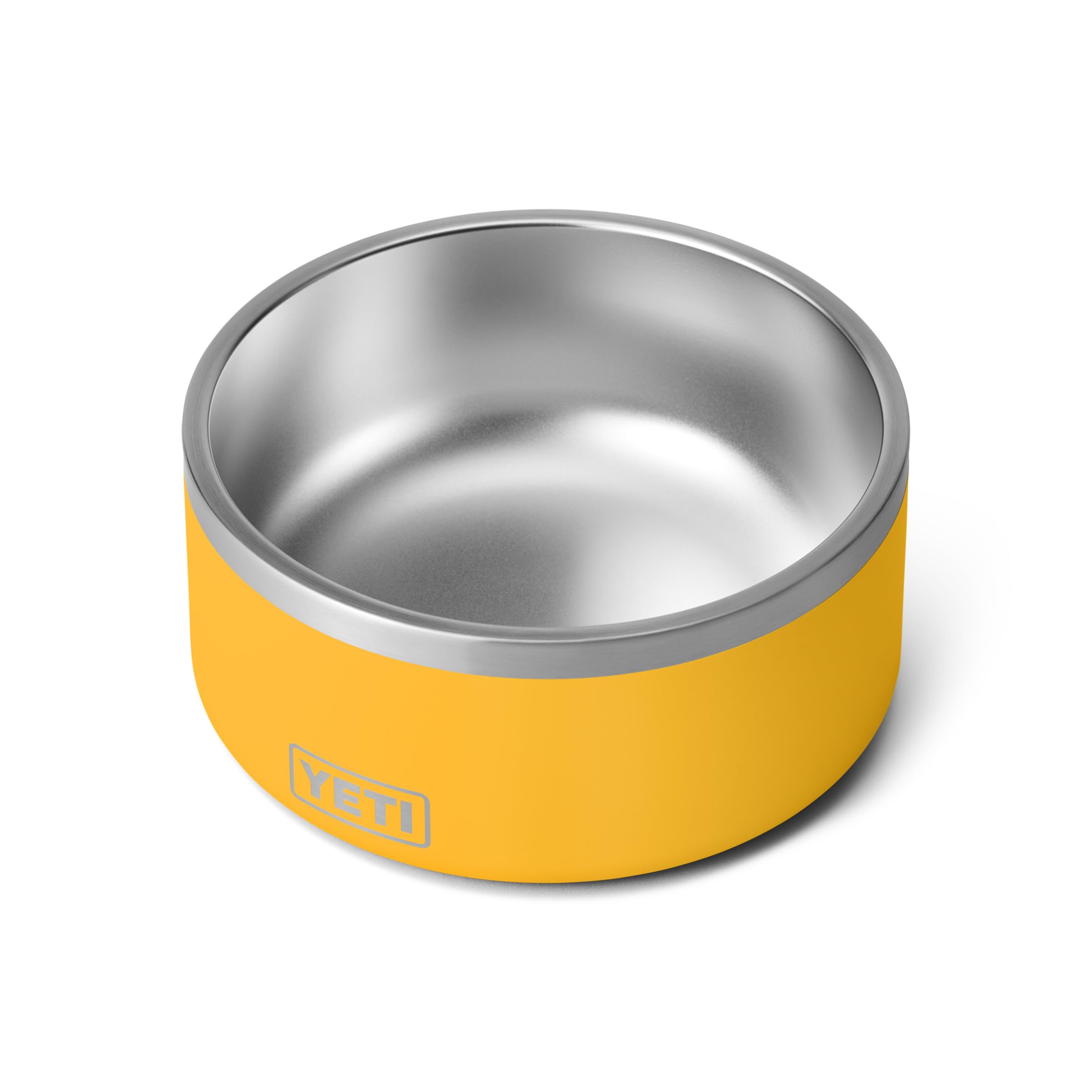 YETI Boomer 8, Stainless Steel, Non-Slip Dog Bowl, Holds 64 Ounces, Alpine Yellow