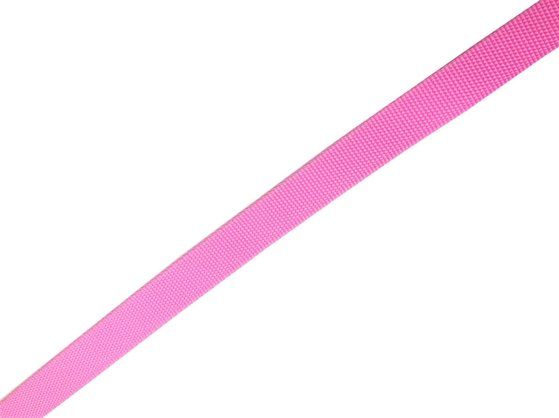 Nylon Dog Leash 16 Feet Long, Walking Training Dog Leashes For Medium Large Dogs(1'' X 16 Ft, Pink)