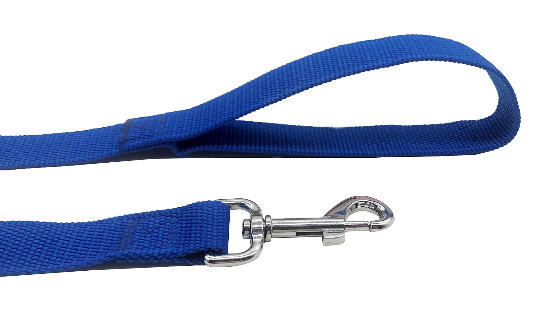 Strong Nylon Dog Leash, 4FT/ 5 FT/ 6FT Dog Leashes for Medium Large Dogs (6 FT, Blue)