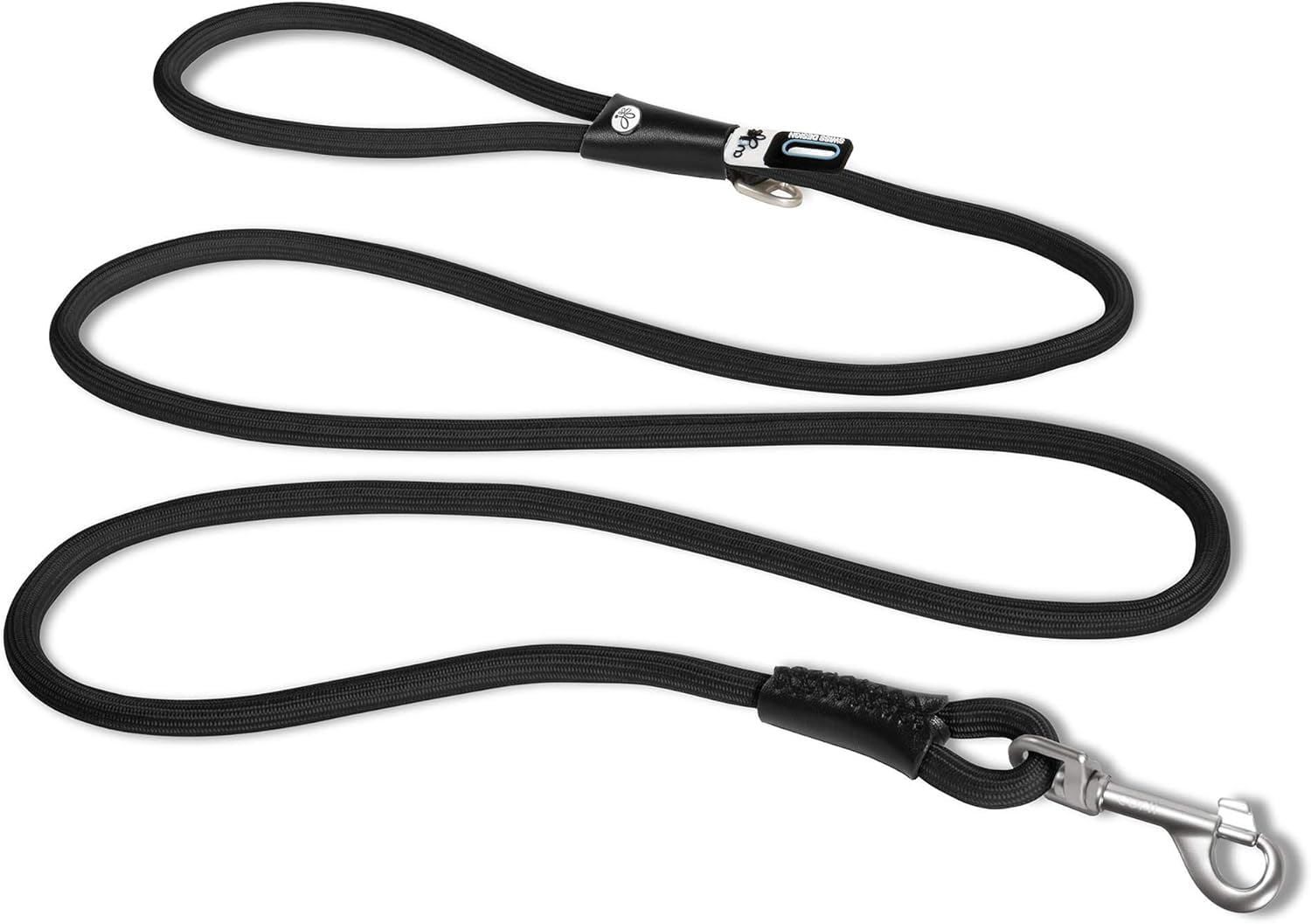 Stretch Comfort Leash Black M