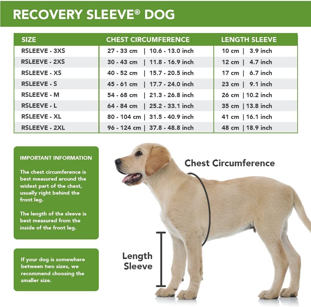 Suitical Recovery Sleeve Dog, XX-Large, Black