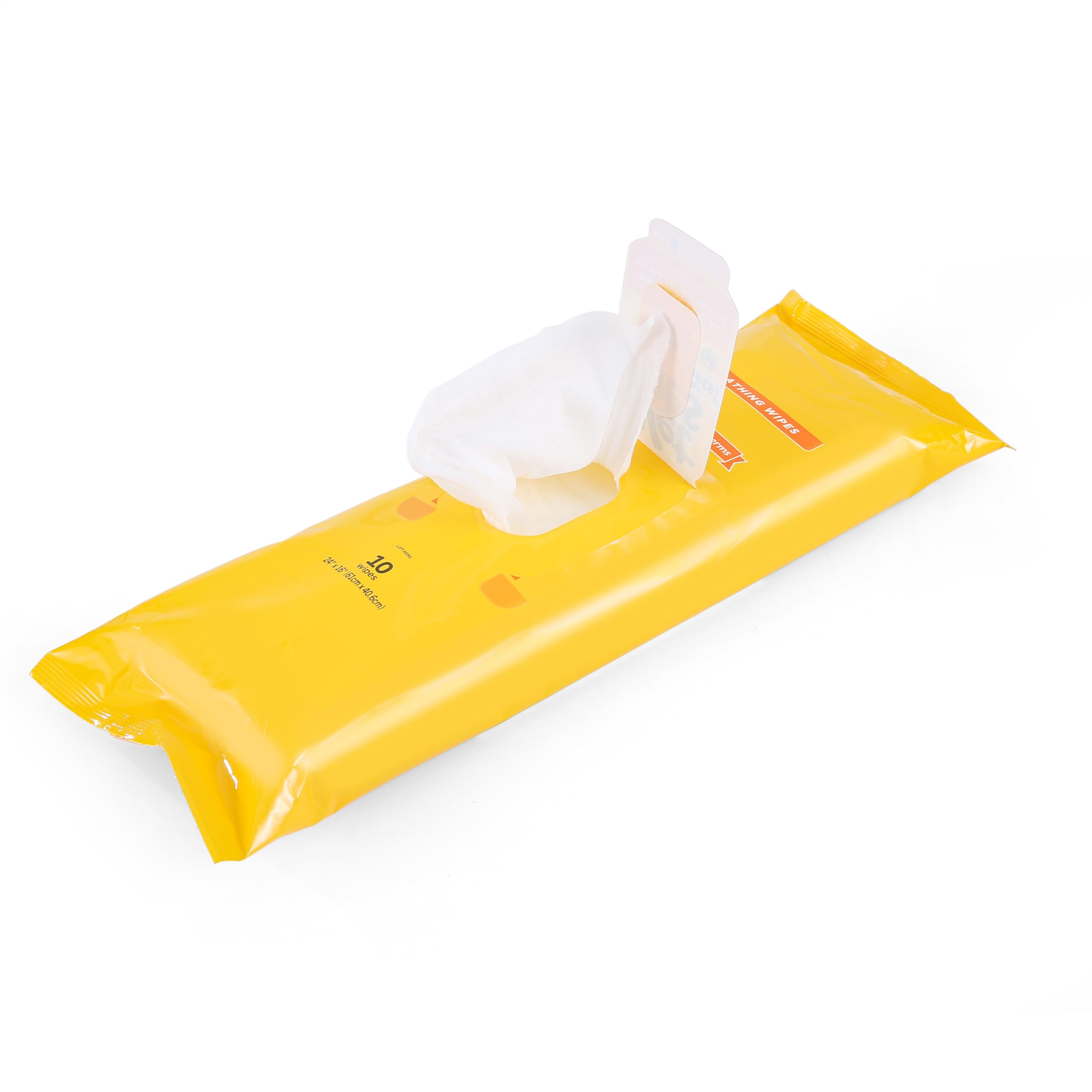Wet Ones for Pets XL Disposable Bathing Wipes, 10ct, Tropical Splash Scent, Extra Large Dog Cleaning Wipes
