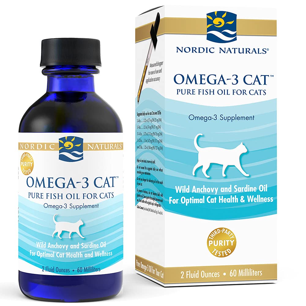 Nordic Naturals Omega-3 Cat, Liquid, Fish Oil For Cats, With Epa & Dha 2 Oz